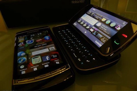 Nokia n97 và omnia hd đọ màn hình - 18