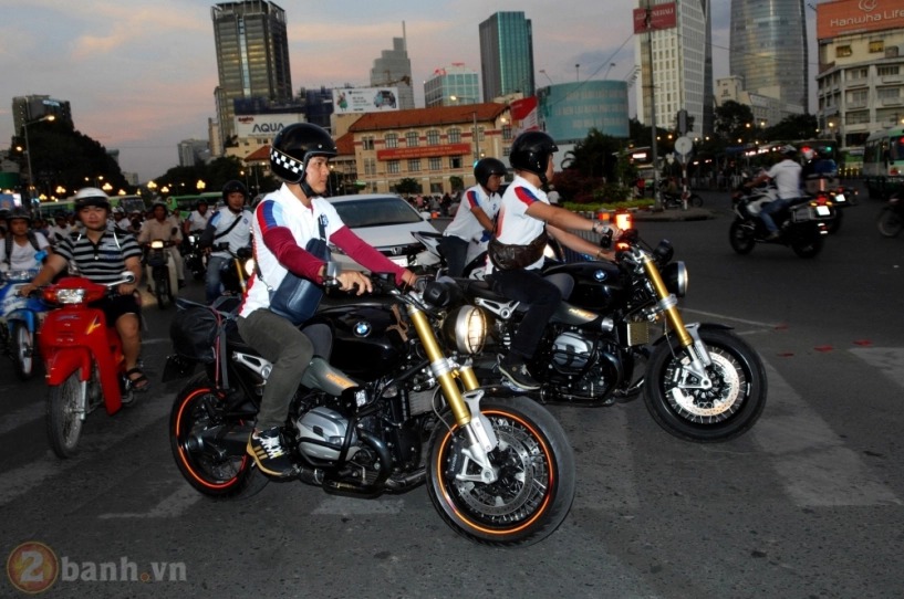 Nữ biker xinh đẹp chạy môtô trong ngày ra mắt bmw riders saigon club - 19