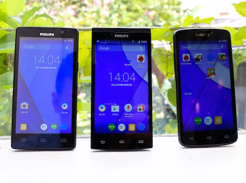 Philips ra mắt bộ ba smartphone mới tại việt nam - 1
