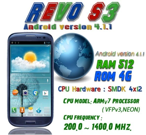 Revo s3 chinh thưc được nâng câp rom 411 - 2