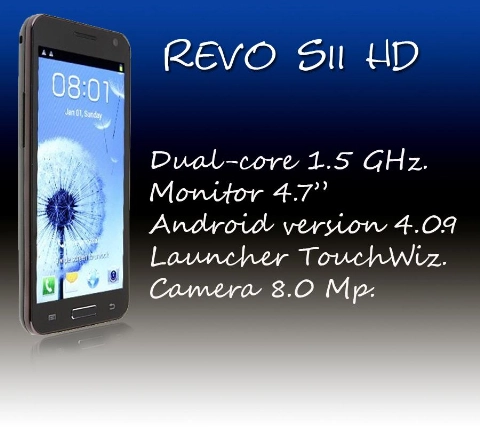 Saigonphone giới thiệu smartphone revo sii hd - 1