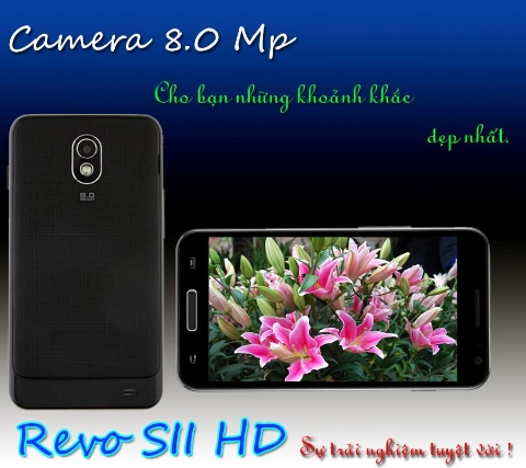 Saigonphone giới thiệu smartphone revo sii hd - 3