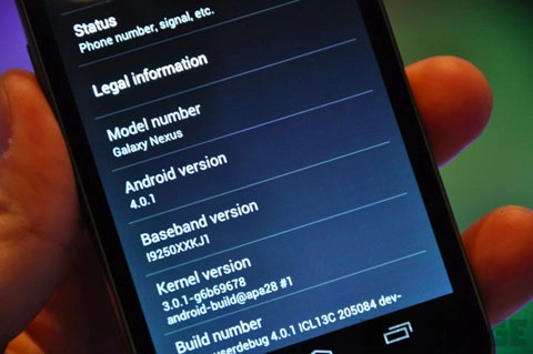 Samsung galaxy nexus trình làng - 3