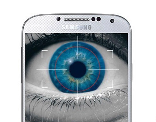 Samsung galaxy s5 bảo mật bằng quét võng mạc - 1