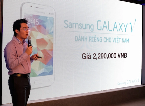 Samsung galaxy v chính thức bán ra tại việt nam - 1