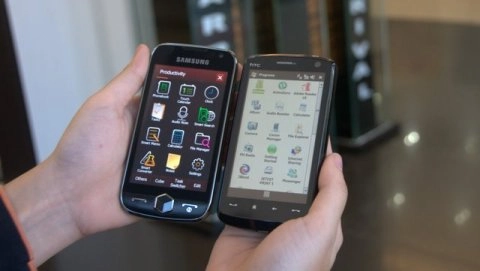 Samsung omnia 2 vs htc touch hd - 3