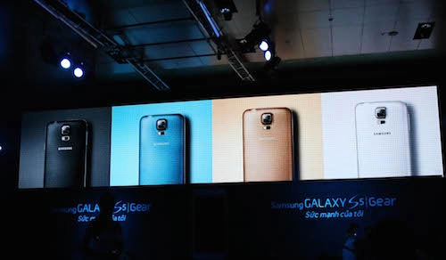 Samsung ra mắt galaxy s5 cùng bộ đôi gear tại việt nam - 1