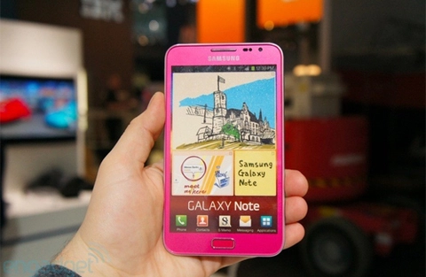 Samsung thêm galaxy note màu hồng - 1