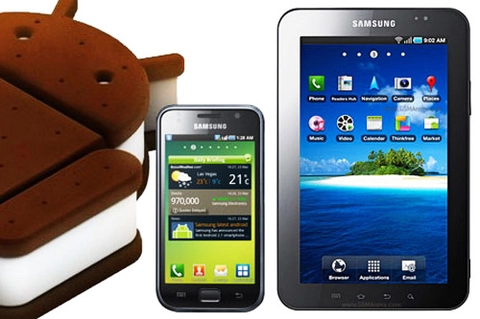 Samsung xét lại android 40 ở galaxy s và galaxy tab 7 - 1