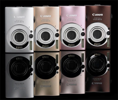 Sành điệu với máy ảnh canon ixus 80 is - 1