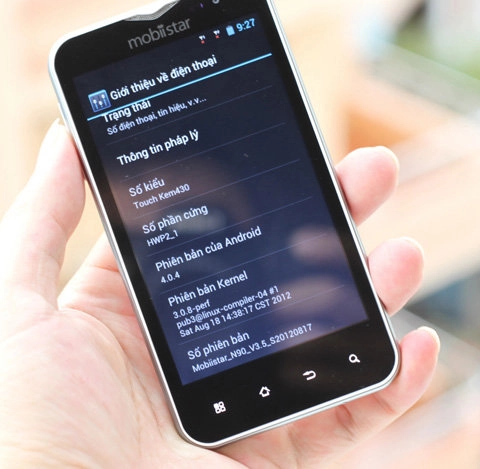 Smartphone android 40 màn hình rộng giá 36 triệu đồng - 3