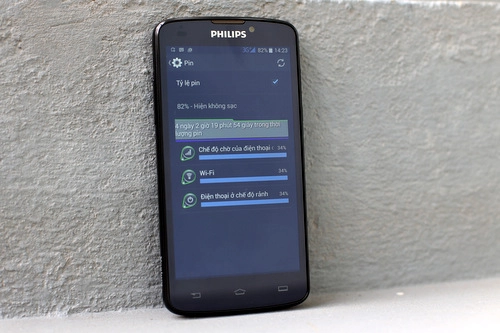 Smartphone android pin chờ 60 ngày của philips - 1