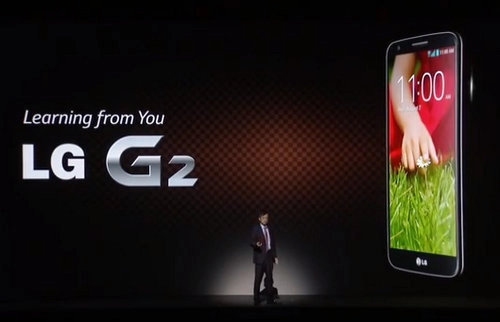 Smartphone g2 cao cấp nhất của lg trình làng với màn hình 52 inch - 1