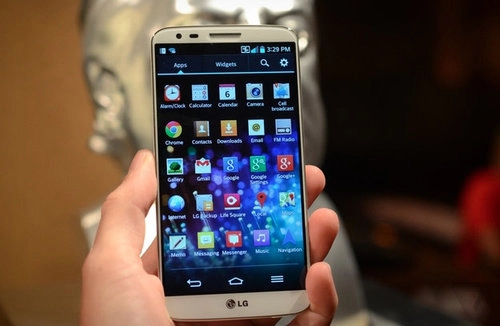 Smartphone g2 cao cấp nhất của lg trình làng với màn hình 52 inch - 4