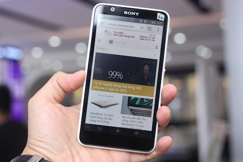 Smartphone viền màn hình mỏng của sony giá 33 triệu đồng - 1