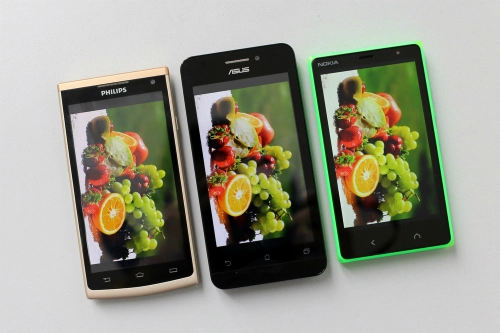 So sánh bộ ba điện thoại android giá rẻ asus nokia và philips - 2