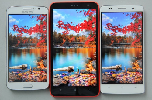 So sánh bộ ba smartphone màn hình lớn giá tốt 1 - 2