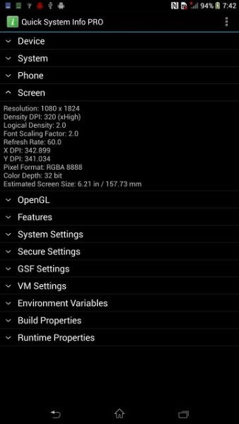 Sony xperia zu có màn hình full hd rộng 64 inch - 2