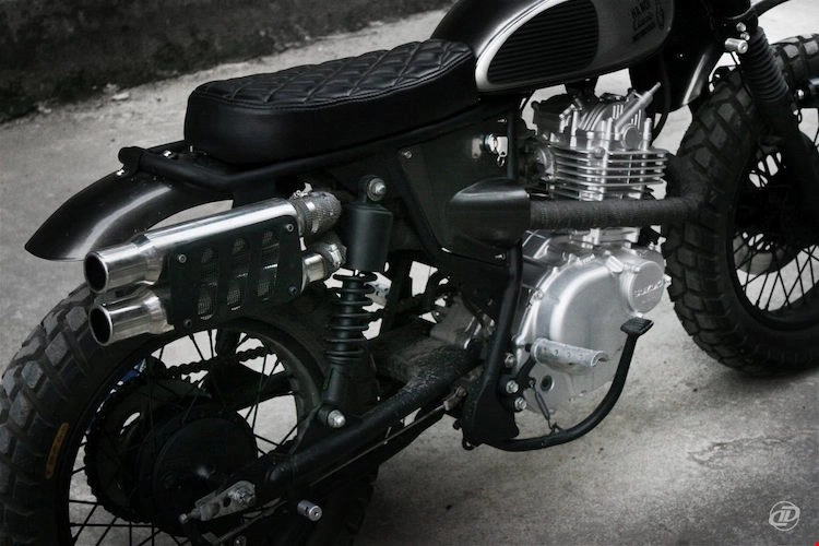 Suzuki gn250 độ phong cách scrambler của biker 9x việt lên báo tây - 7