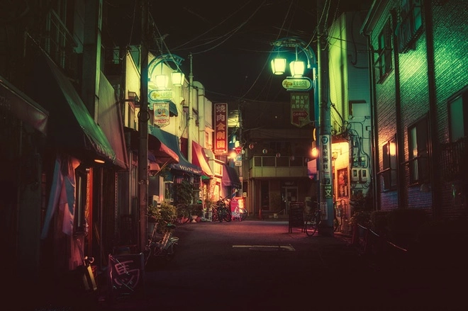 Tokyo về đêm huyền ảo qua ống kính nhiếp ảnh gia - 9