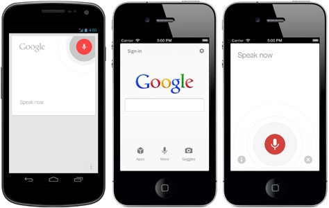 Ứng dụng google search vượt mặt siri ngay trên iphone - 1