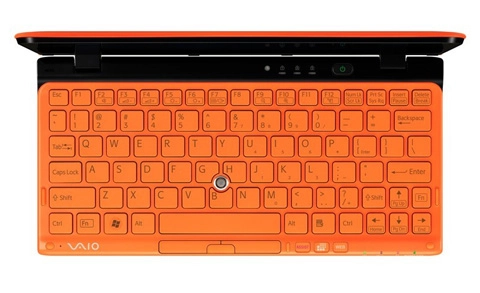 Vaio p mới với nhiều màu sắc và touchpad quang học - 4