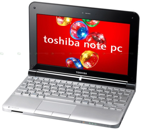 Vẻ đẹp netbook pin 10 giờ của toshiba - 1