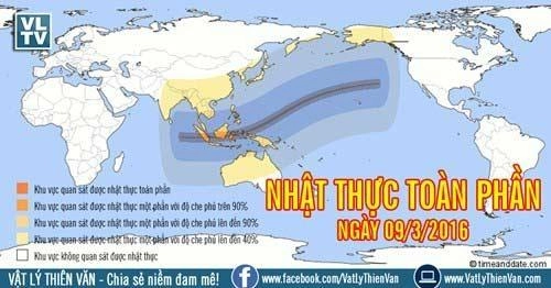 Việt nam sắp được chiêm ngưỡng nhật thực đáng mong đợi nhất 2016 - 2