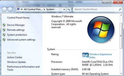 Windows 7 và điện toán 64-bit - 1