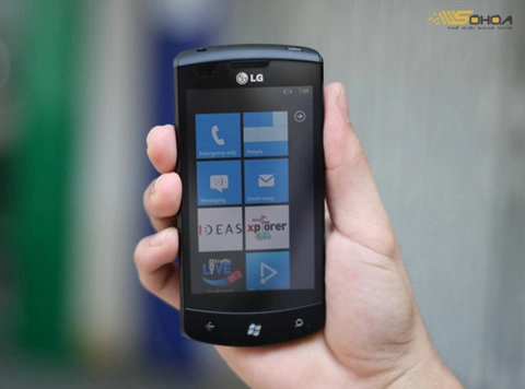 Windows phone 7 đầu tiên của lg ở vn - 5