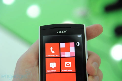 Windows phone đầu tiên của acer - 5