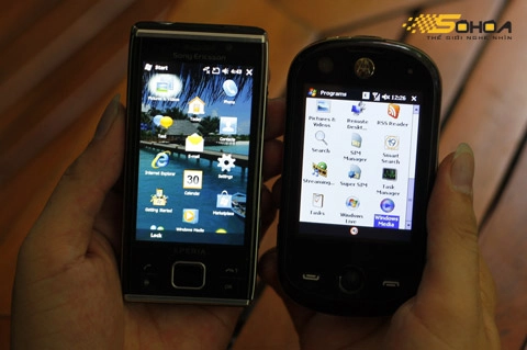 Xperia x2 so dáng với hai pda phone - 8