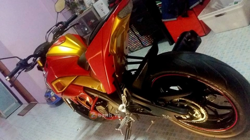 Yamaha m-slaz độ phong cách iron man - 3