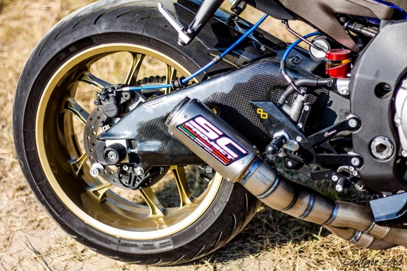 Yamaha r1 2015 đọ dáng cùng lamborghini aventador tại việt nam - 12