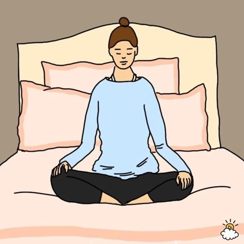 10 động tác yoga duỗi người nên thực hiện trước khi đi ngủ - 1