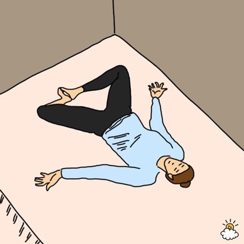 10 động tác yoga duỗi người nên thực hiện trước khi đi ngủ - 5