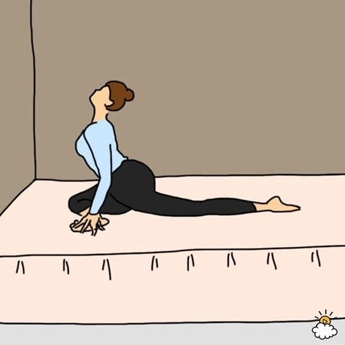 10 động tác yoga duỗi người nên thực hiện trước khi đi ngủ - 8