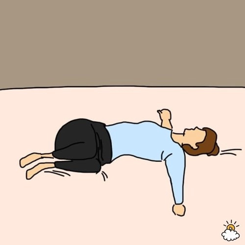 10 động tác yoga duỗi người nên thực hiện trước khi đi ngủ - 9