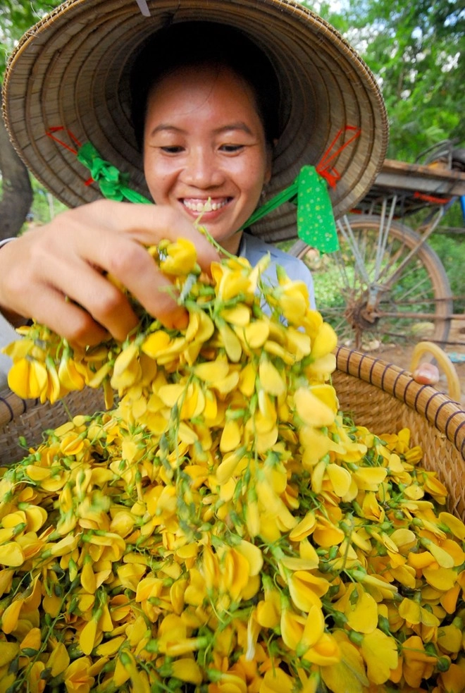 Ăn cá linh nấu bông điên điển khi về miền tây mùa nước nổi - 2