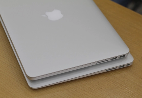 Ảnh so sánh macbook pro retina 13 và macbook air - 5