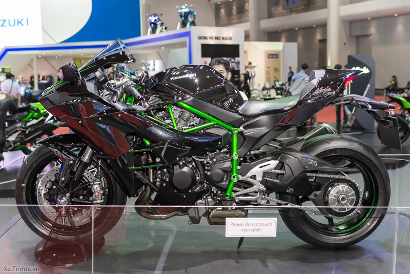 Ảnh thật tế kawasaki h2 tại bangkok motor show 2015 - 15