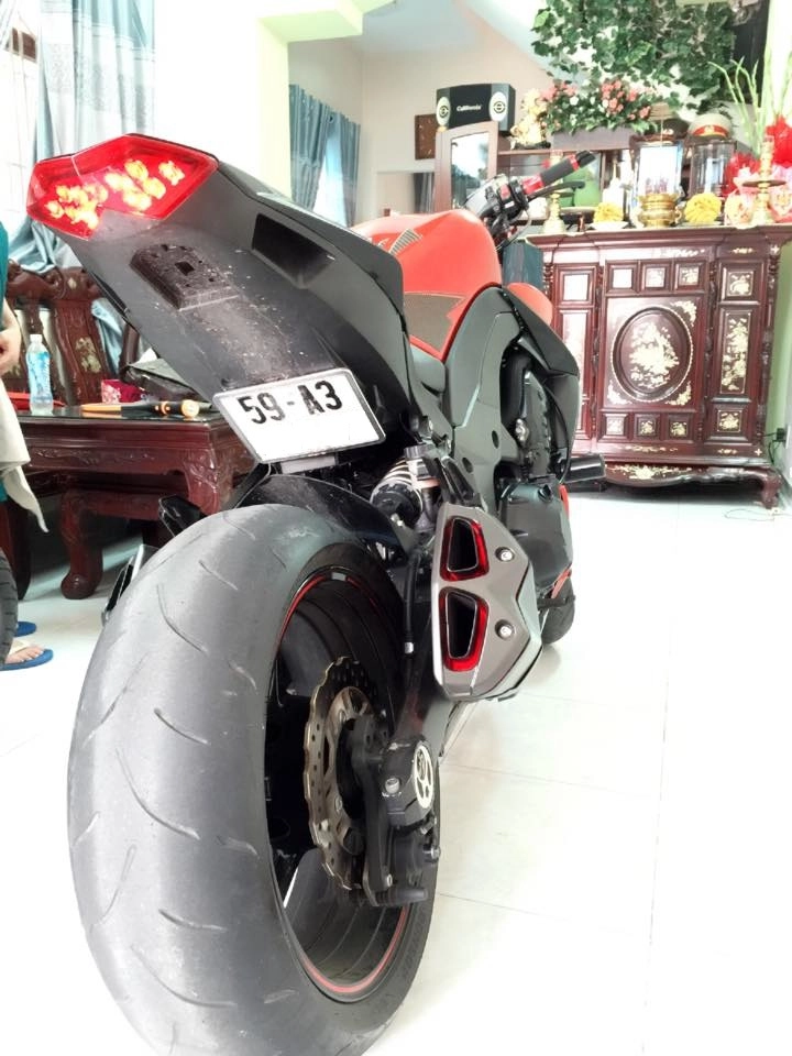 Bán kawasaki z1000 hqcn màu cam đen 2012 - 3