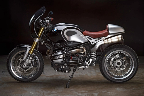 Bmw r ninet độ phong cách cafe racer - 3