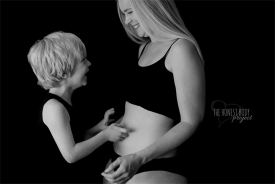 Bộ ảnh chân thực về cơ thể phụ nữ sau sinh - 3