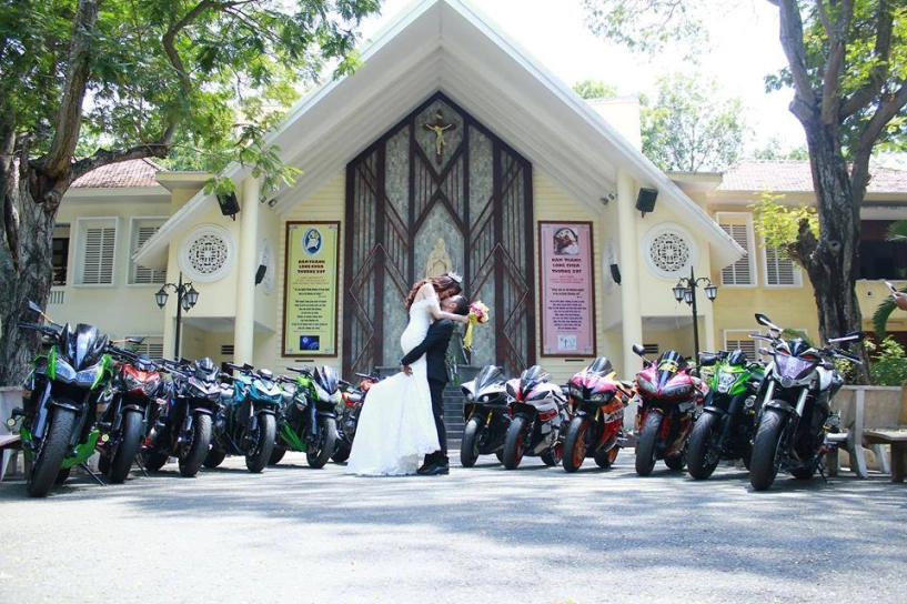 Brt team cùng anh em biker miền tây trong buổi rước dâu hoành tráng - 1