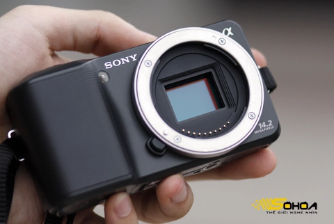 Camera siêu compact nex-3 của sony - 10