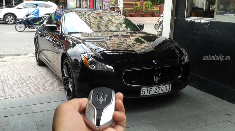 Cận cảnh maserati quattroporte sq4 2015 đầu tiên tại việt nam - 1