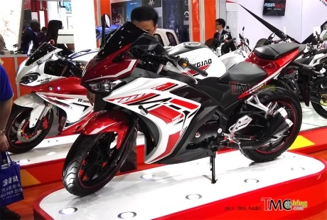 Cận cảnh xgjao rz35 đứa con lai của yamaha r3 - 3