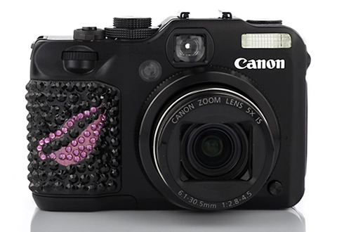 Canon g12 đính đá quý swarovski - 1