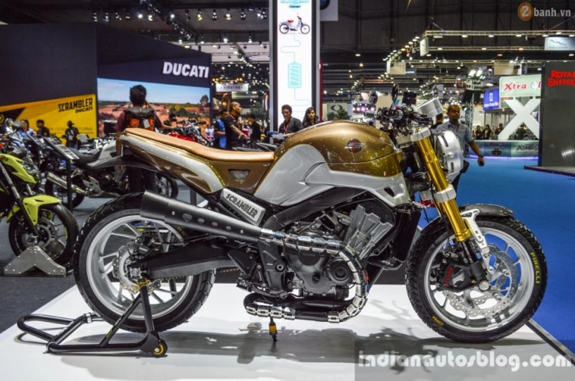 Chi tiết honda cb650 scrambler concept tại bangkok motor show 2016 - 3